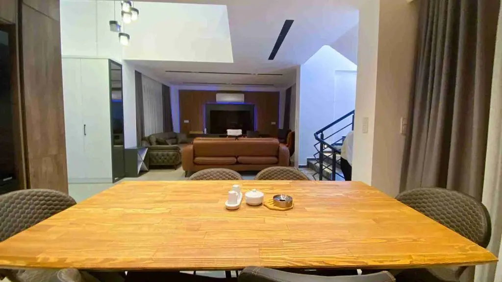 Dining space